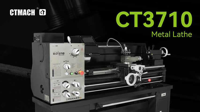 Torno industrial de alta resistencia de 14" x 39" - CT3710