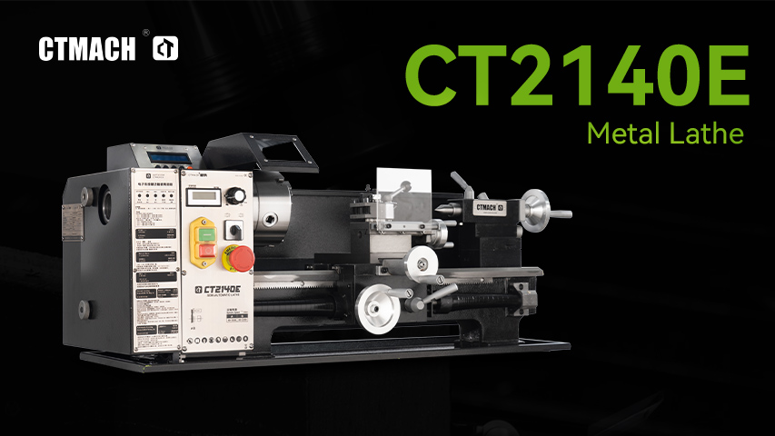 Torno electrónico CTMACH de 8" x 16" - CT2140E